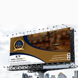 Maleka Attorneys Bilboard Design