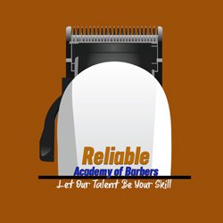 Reliable Academy Of Barbers Logo