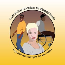 South African Champions For Disabled People Logo