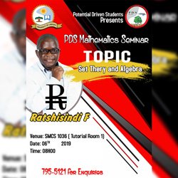 PDS Mathematics Seminar Poster